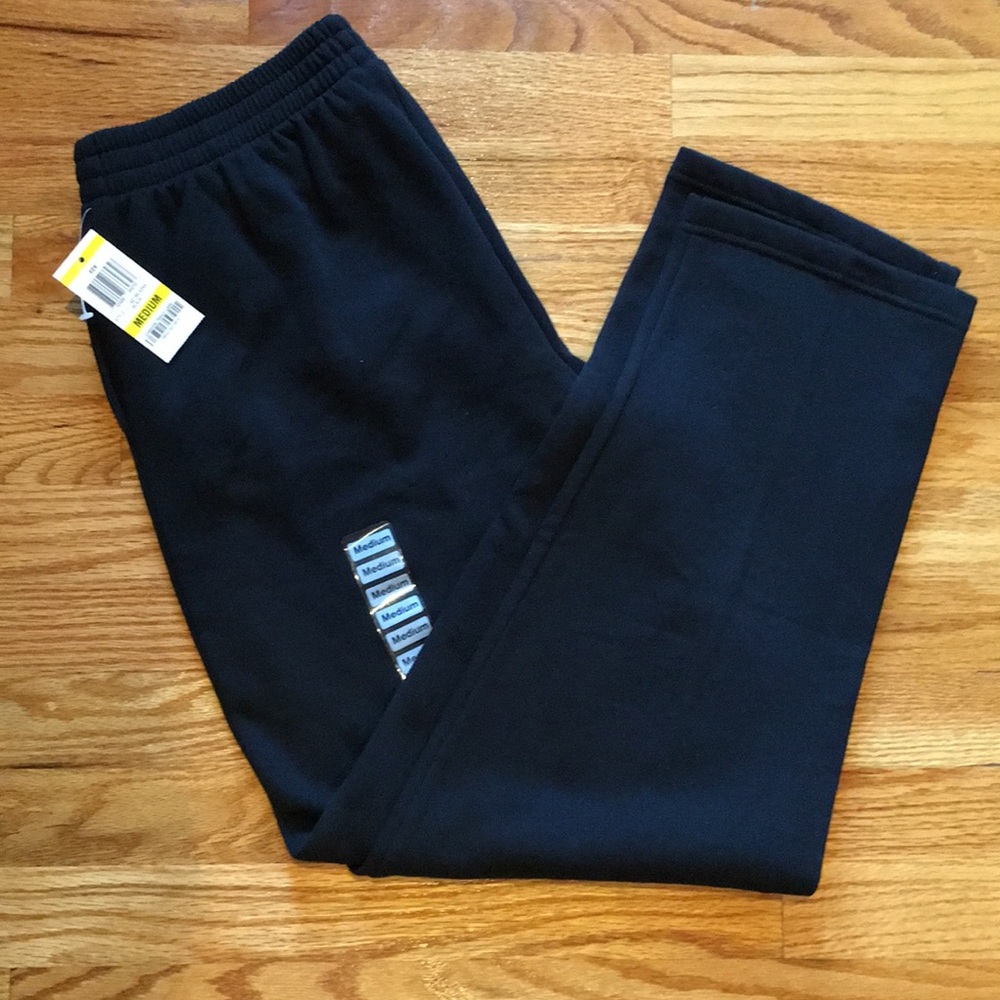 Karen Scott Black Sweatpants